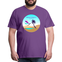 Thumbnail for Men's Dragonfly Oasis v.2 Premium T-Shirt - purple