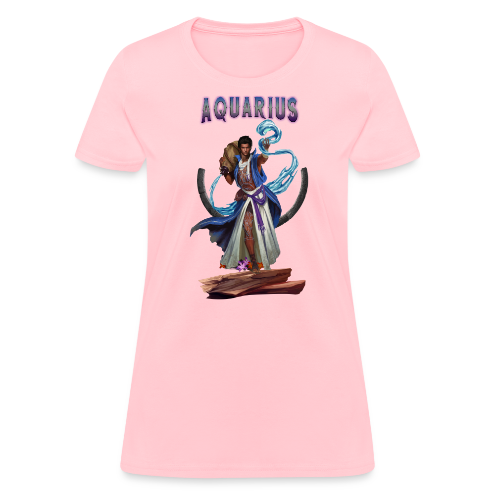 Women's Astral Aquarius T-Shirt - pink