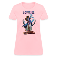 Thumbnail for Women's Astral Aquarius T-Shirt - pink