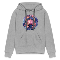 Thumbnail for Women’s Mythical Cancer Premium Hoodie - heather grey