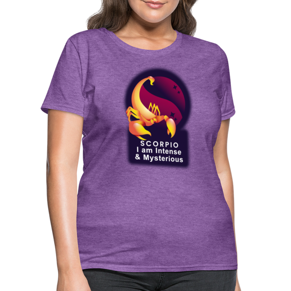 Women's Glow Scorpio T-Shirt - purple heather