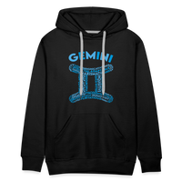 Thumbnail for Men's Power Words Gemini Premium Hoodie - black