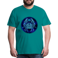 Thumbnail for Men's Stellar Cancer Premium T-Shirt - teal