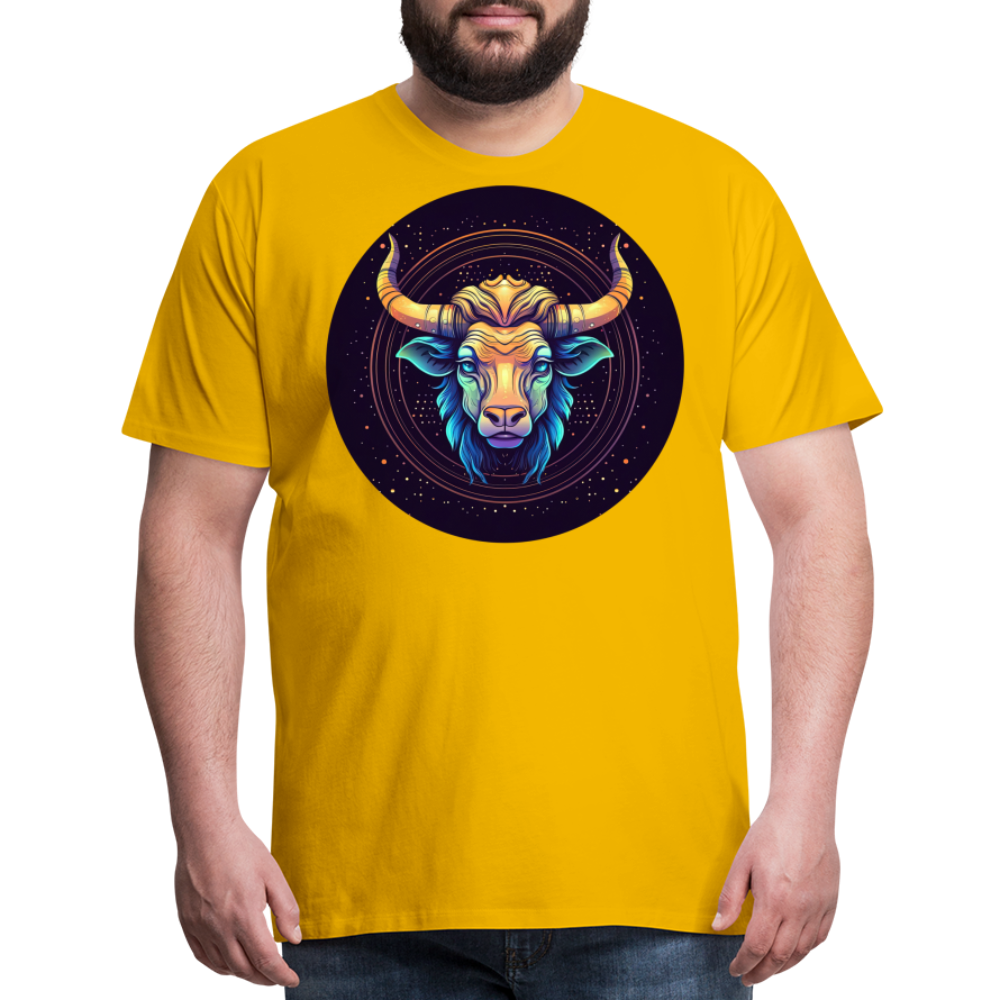 Men's Magic Taurus Premium T-Shirt - sun yellow