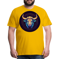 Thumbnail for Men's Magic Taurus Premium T-Shirt - sun yellow