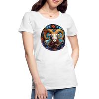 Thumbnail for Women’s Mosaic Aries Premium T-Shirt - white