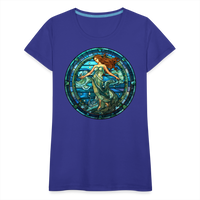 Thumbnail for Women’s Mosaic Aquarius Premium T-Shirt - royal blue