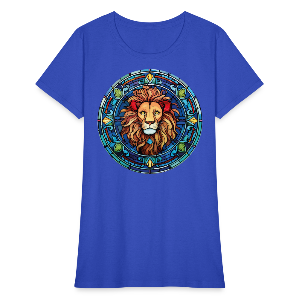 Women's Mosaic Leo T-Shirt - royal blue