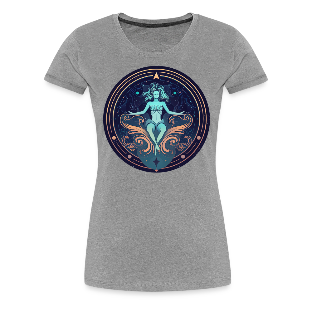 Women’s Mystic Aquarius Premium T-Shirt - heather gray