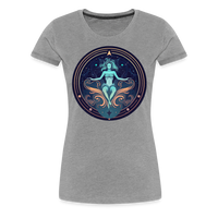 Thumbnail for Women’s Mystic Aquarius Premium T-Shirt - heather gray