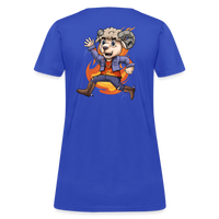 Thumbnail for Women's Aries New Design T-Shirt - royal blue