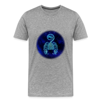 Thumbnail for Men's Scorpio Premium T-Shirt - heather gray