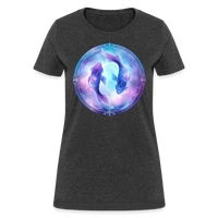 Thumbnail for Women's Classic Pisces T-Shirt - heather black