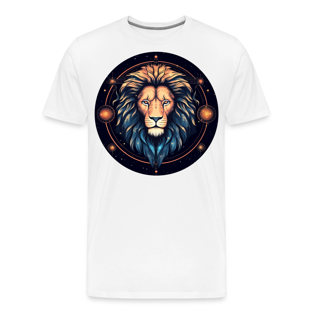 Men's Magic Leo Premium T-Shirt - white