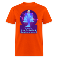 Thumbnail for Men's Neon Virgo Classic T-Shirt - orange