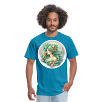 Thumbnail for Men's Symbol Virgo Classic T-Shirt - turquoise