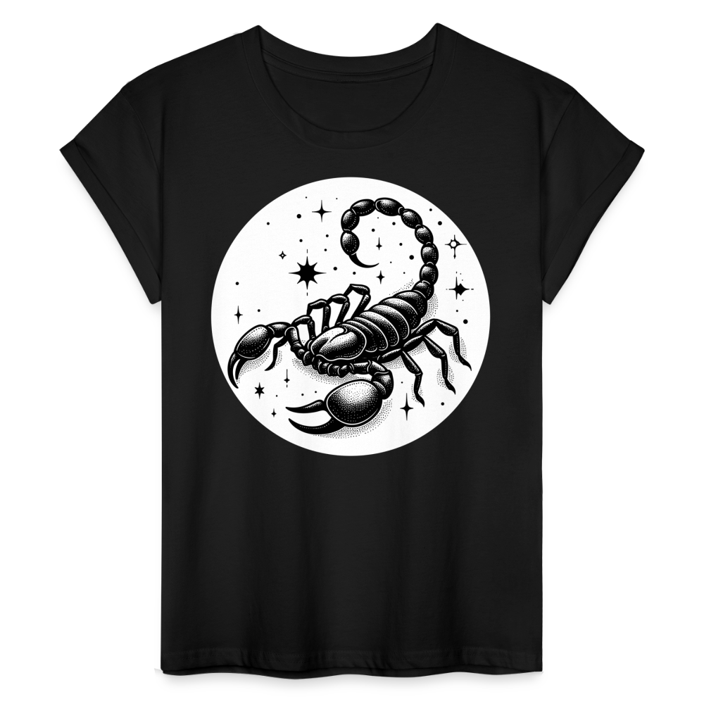 Women's Magic Scorpio Relaxed Fit T-Shirt - black