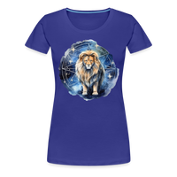 Thumbnail for Women's Mythical Words Leo Premium T-Shirt - royal blue