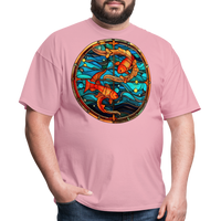 Thumbnail for Men's Mosaic Pisces Classic T-Shirt - pink