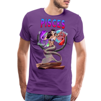 Thumbnail for Men's Astral Pisces Premium T-Shirt - purple