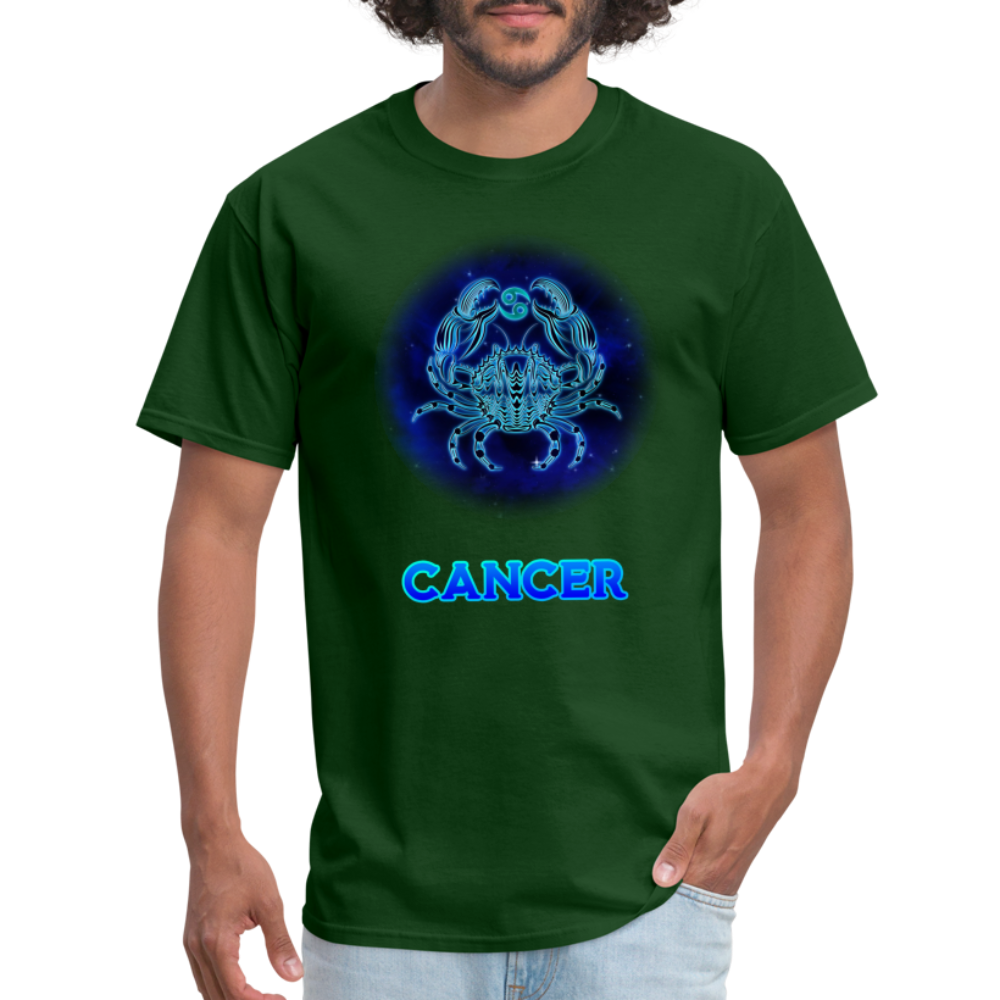 Men's Stellar Cancer Classic T-Shirt - forest green