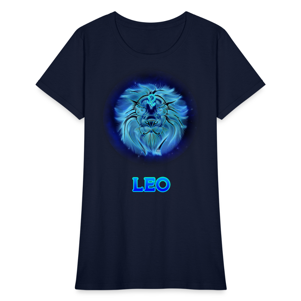 Women's Stellar Leo T-Shirt - navy