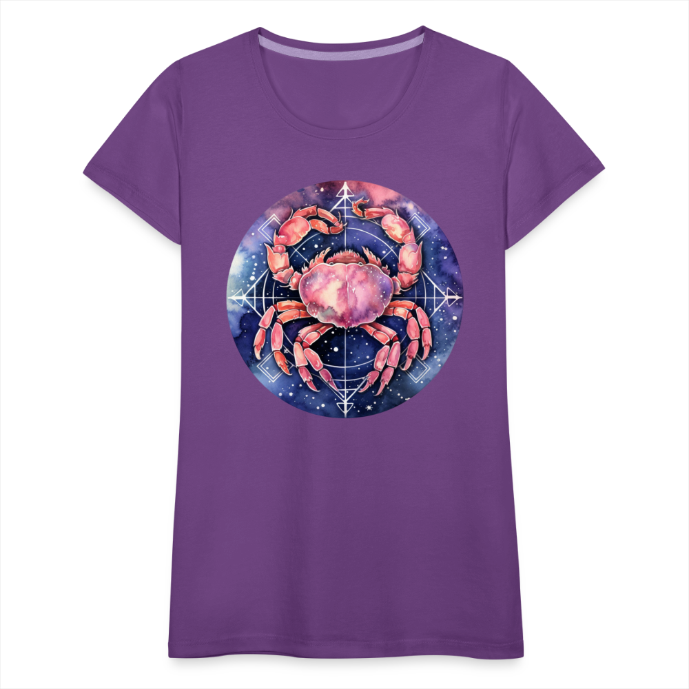 Women’s Mythical Cancer Premium T-Shirt - purple