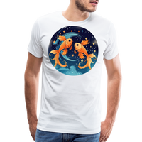 Thumbnail for Men's Magic Pisces Premium T-Shirt - white