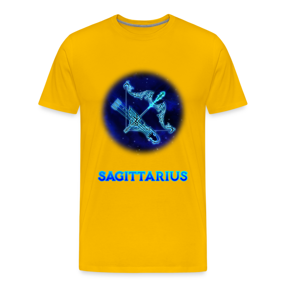 Men's Sagittarius Premium T-Shirt - sun yellow