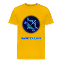 Thumbnail for Men's Sagittarius Premium T-Shirt - sun yellow