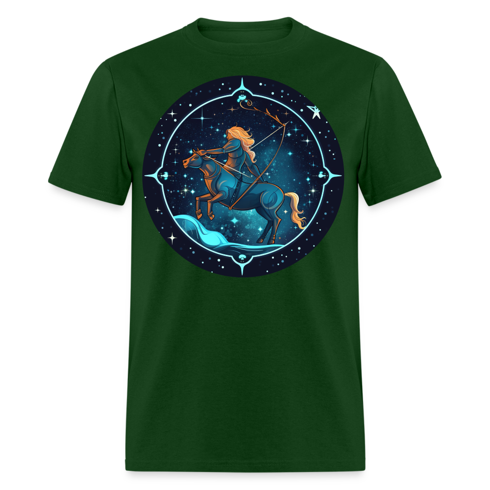 Men's Magic Sagittarius Classic T-Shirt - forest green