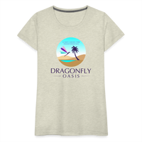 Thumbnail for Women's Dragonfly Oasis V.1 Premium T-Shirt - heather oatmeal