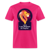 Thumbnail for Men's Glow Leo Classic T-Shirt - fuchsia