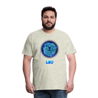 Thumbnail for Men's Leo Premium T-Shirt - heather oatmeal