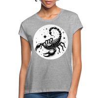 Thumbnail for Women's Magic Scorpio Relaxed Fit T-Shirt - heather gray