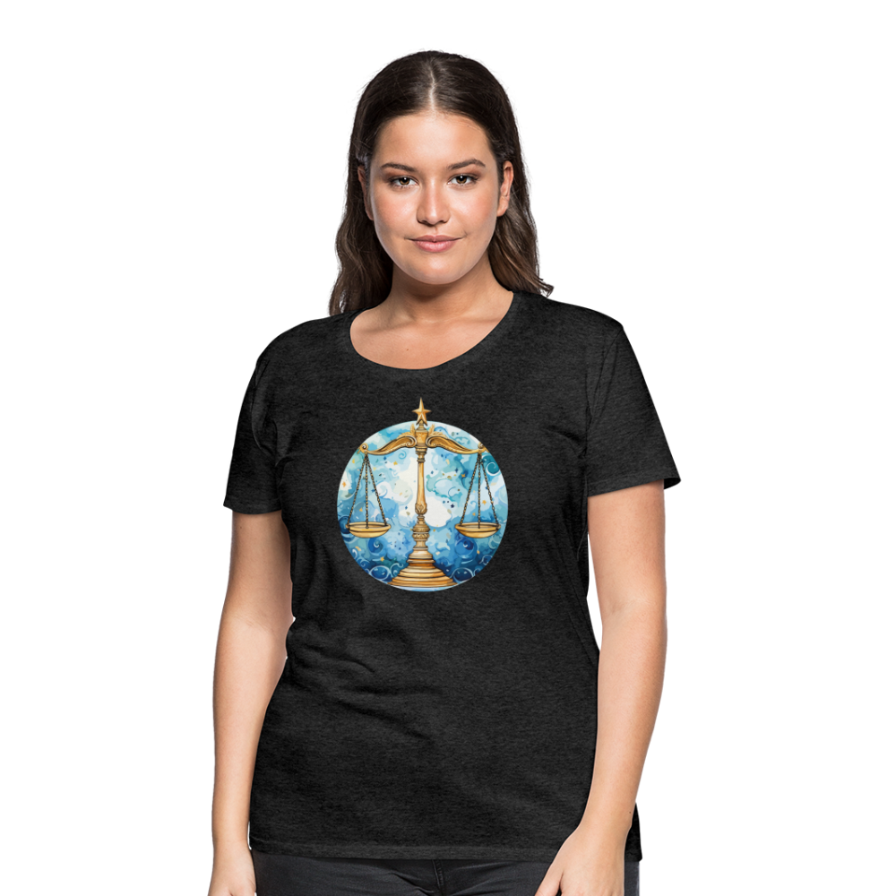 Women’sMythical Libra Premium T-Shirt - charcoal grey