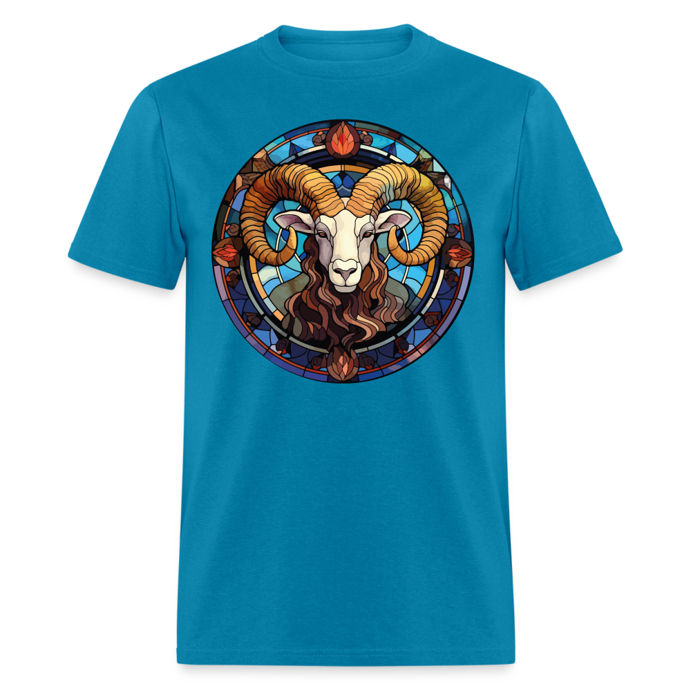 Men's Mosaic Aries Classic T-Shirt - turquoise