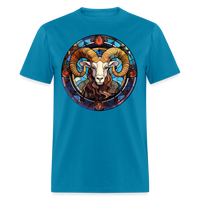 Thumbnail for Men's Mosaic Aries Classic T-Shirt - turquoise