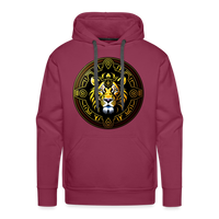 Thumbnail for Men’s Mythical Leo Premium Hoodie - burgundy