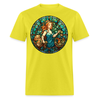 Thumbnail for Men's Mosaic Virgo Classic T-Shirt - yellow