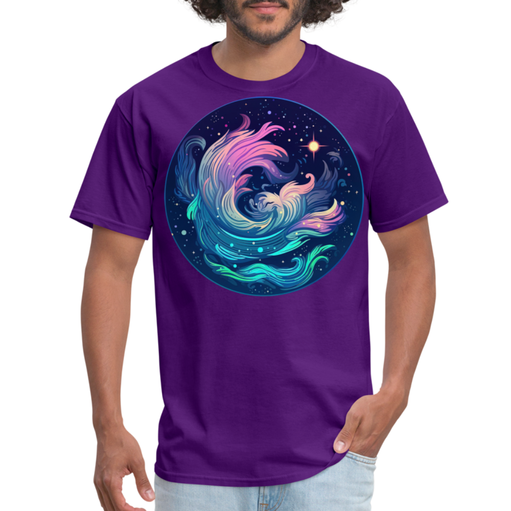 Men's Magic Aquarius Classic T-Shirt - purple