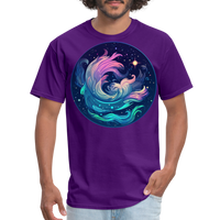 Thumbnail for Men's Magic Aquarius Classic T-Shirt - purple