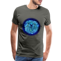 Thumbnail for Men's Leo Premium T-Shirt - asphalt gray