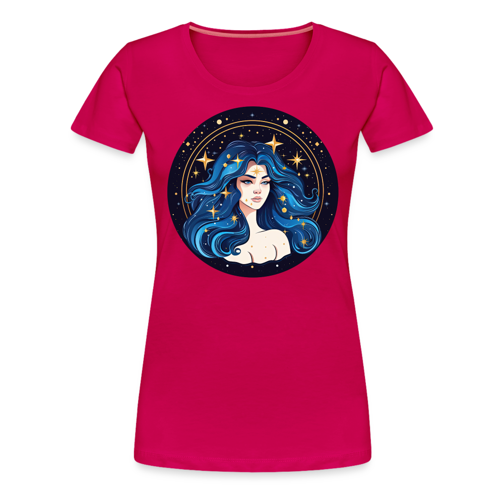 Women’s Magic Virgo Premium T-Shirt - dark pink