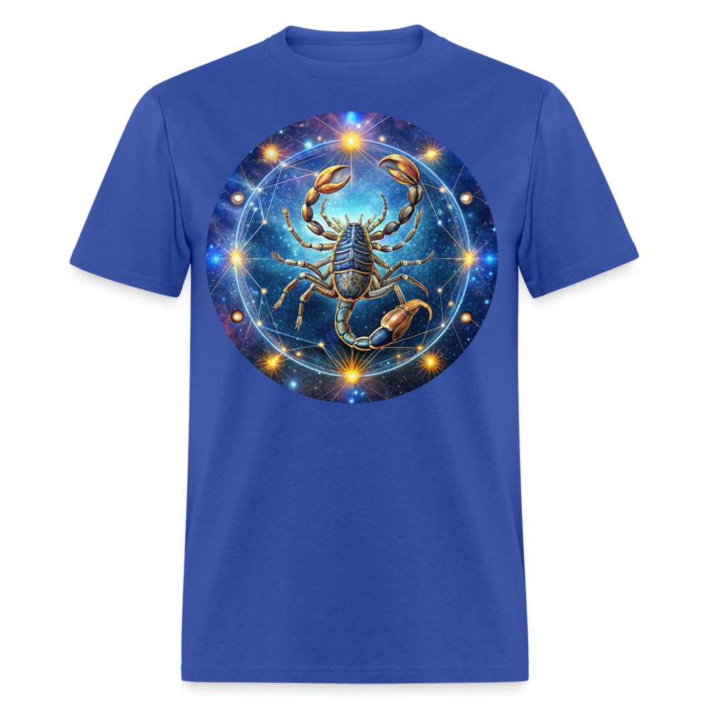 Men's Symbol Scorpio Classic T-Shirt - royal blue