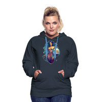 Thumbnail for Women’s Mythical Aquarius Premium Hoodie - navy