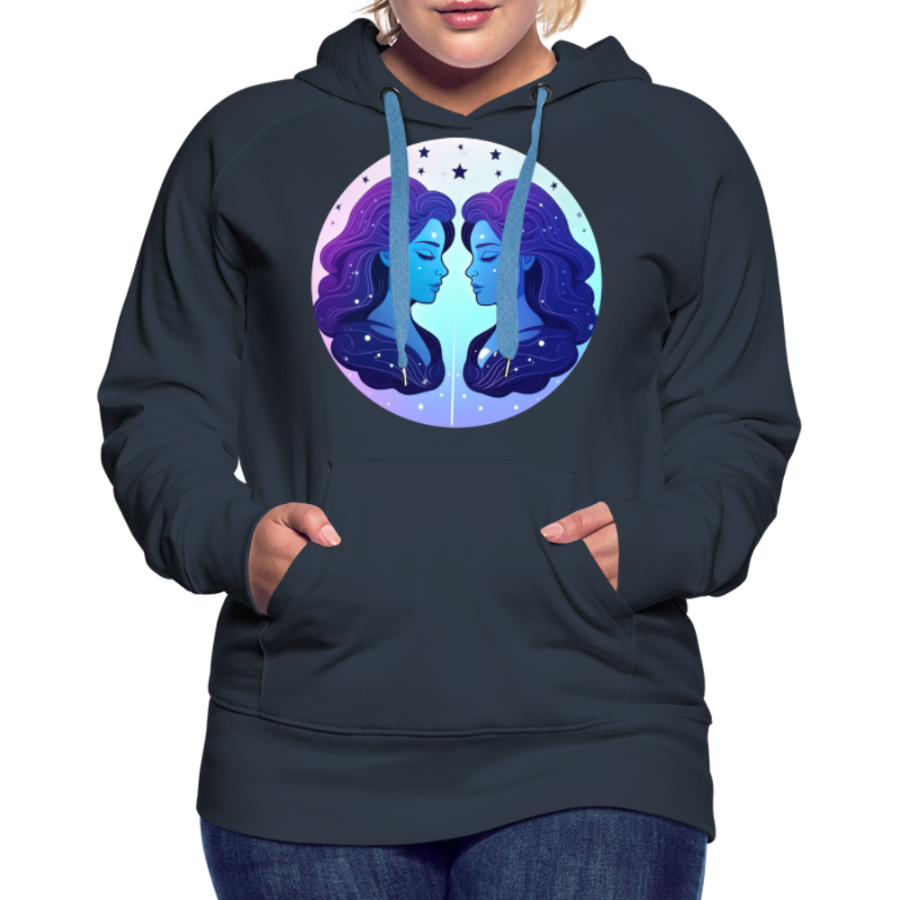 Women’s Magic Gemini Premium Hoodie - navy