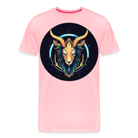 Thumbnail for Men's Mystic Capricorn Premium T-Shirt - pink