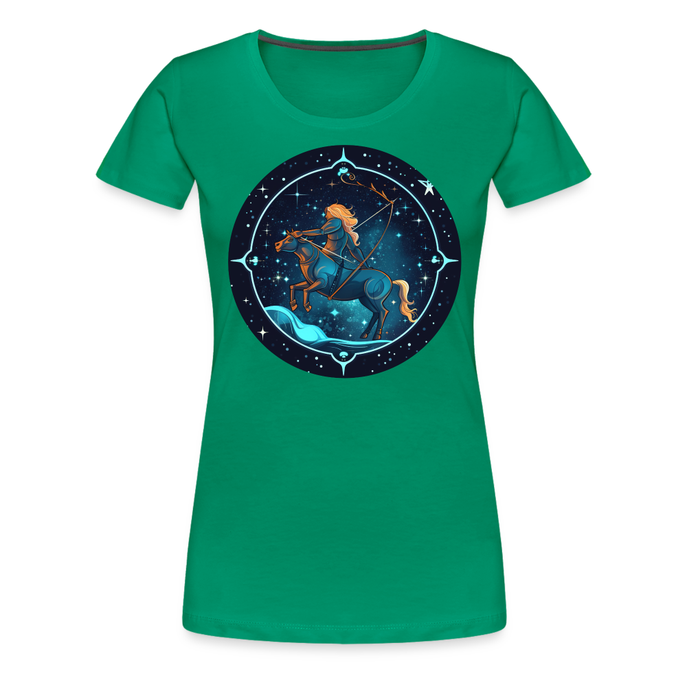 Women’s Magic Sagittarius Premium T-Shirt - kelly green