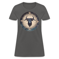 Thumbnail for Women's Mythical Taurus T-Shirt - charcoal